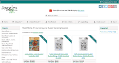 Desktop Screenshot of joggles.com
