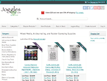 Tablet Screenshot of joggles.com